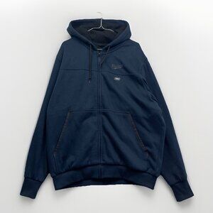Milwaukee M12 Heated Gear Sweatshirt Zip Hoodie Dark Blue Men’s L UNTESTED READ